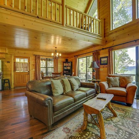 Bryson City Cabin With Hot Tub And Mountain Views! Esterno foto