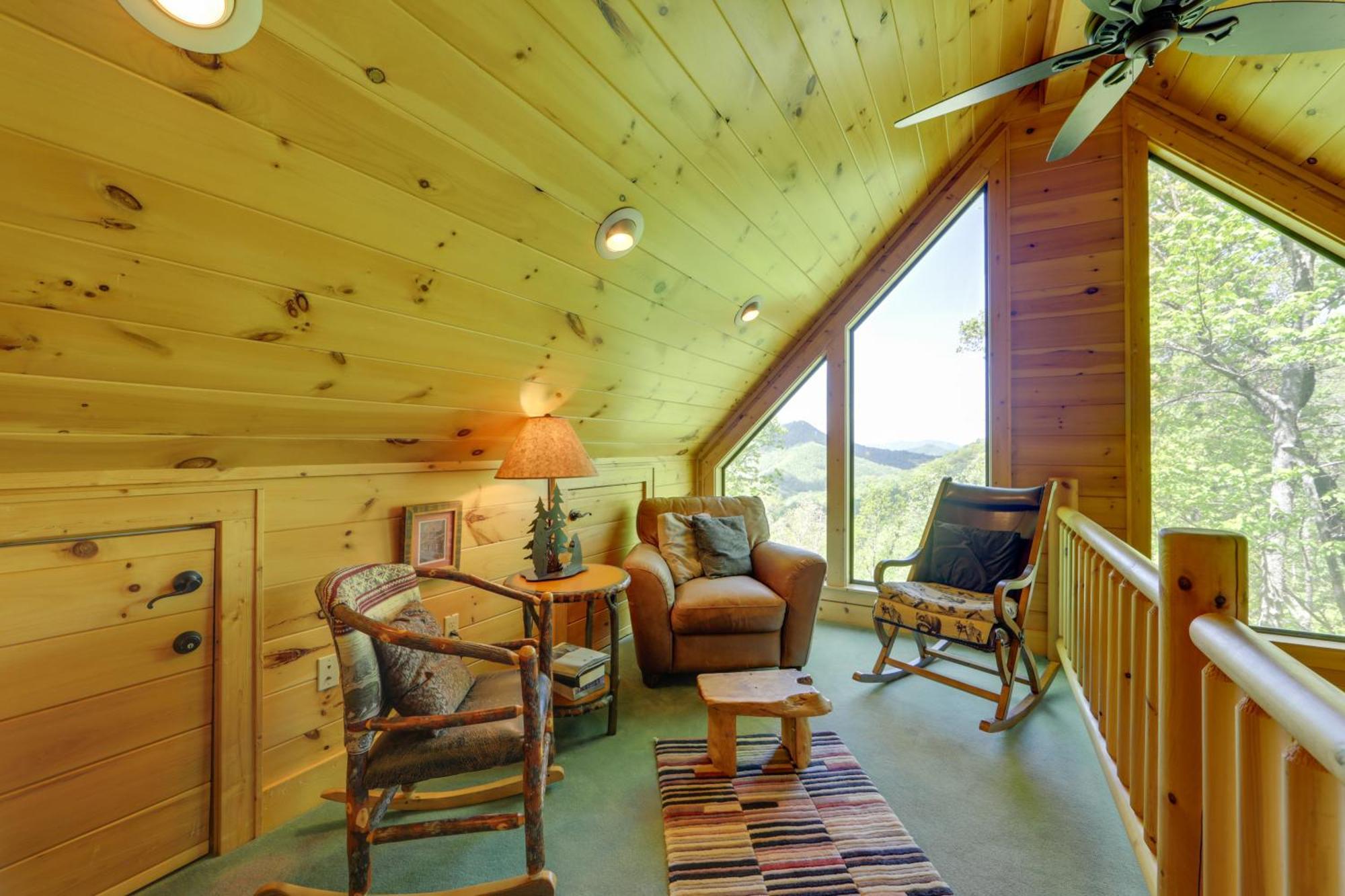 Bryson City Cabin With Hot Tub And Mountain Views! Esterno foto