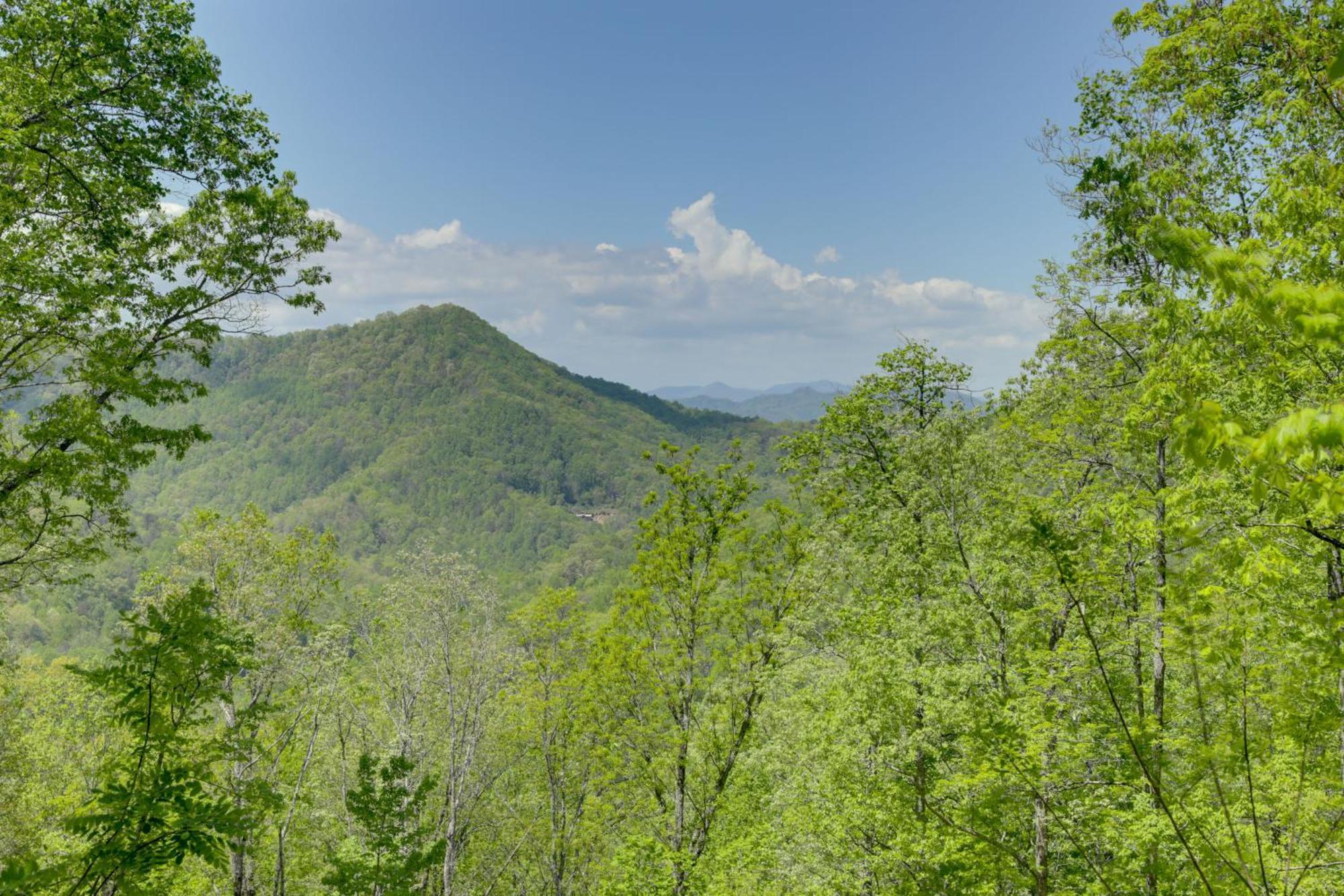 Bryson City Cabin With Hot Tub And Mountain Views! Esterno foto