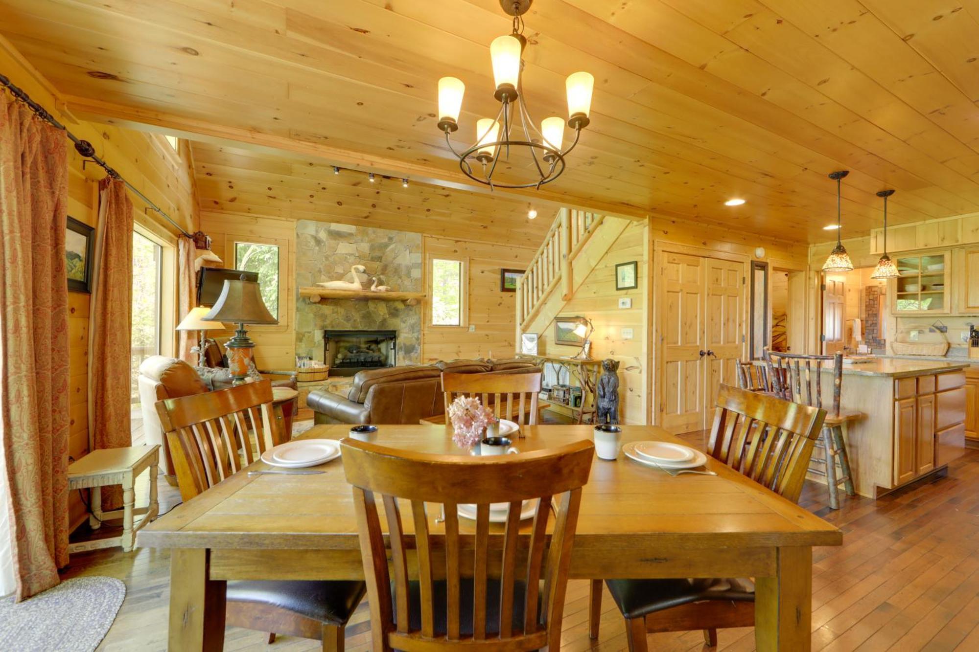 Bryson City Cabin With Hot Tub And Mountain Views! Esterno foto