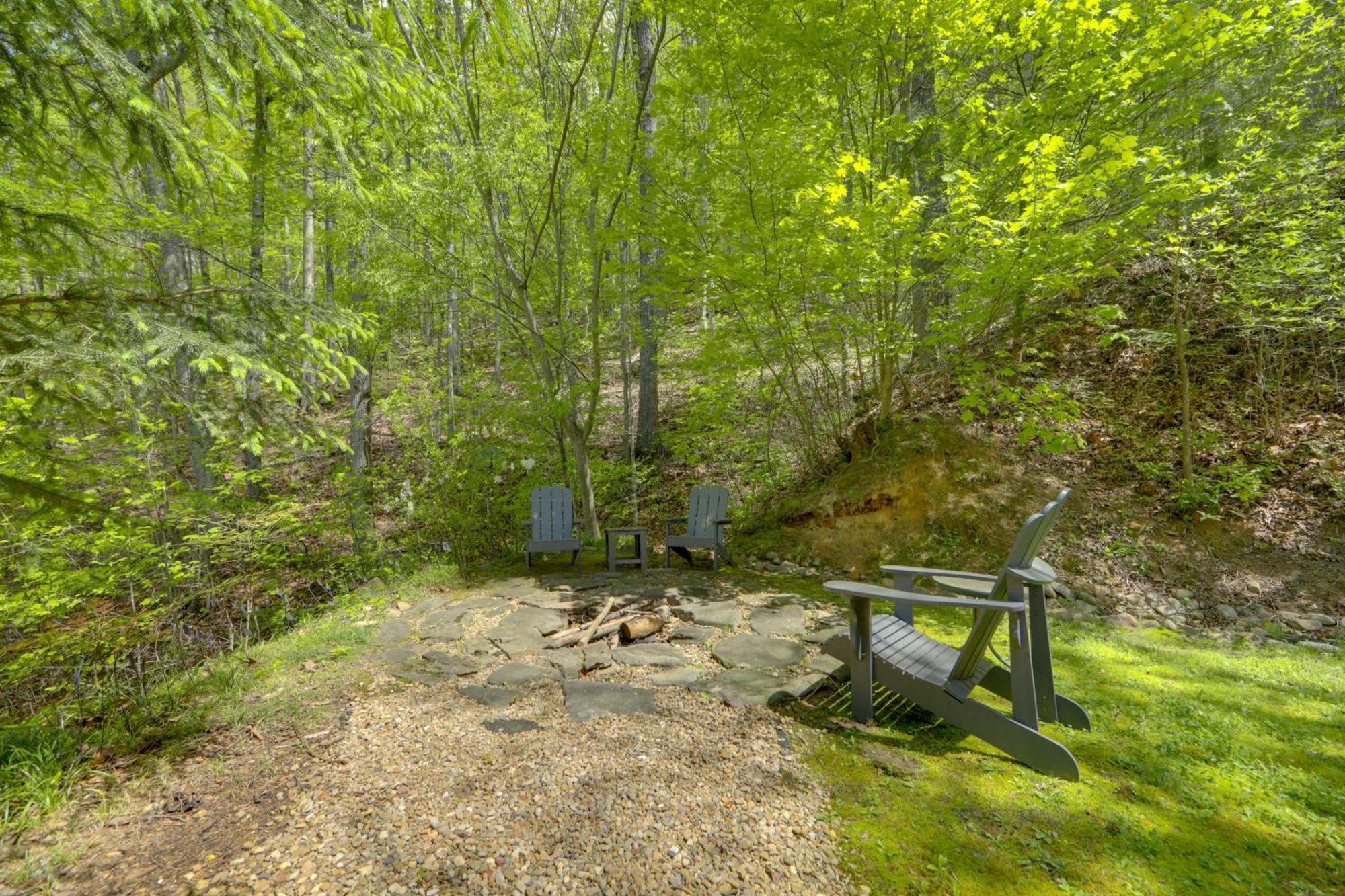 Bryson City Cabin With Hot Tub And Mountain Views! Esterno foto