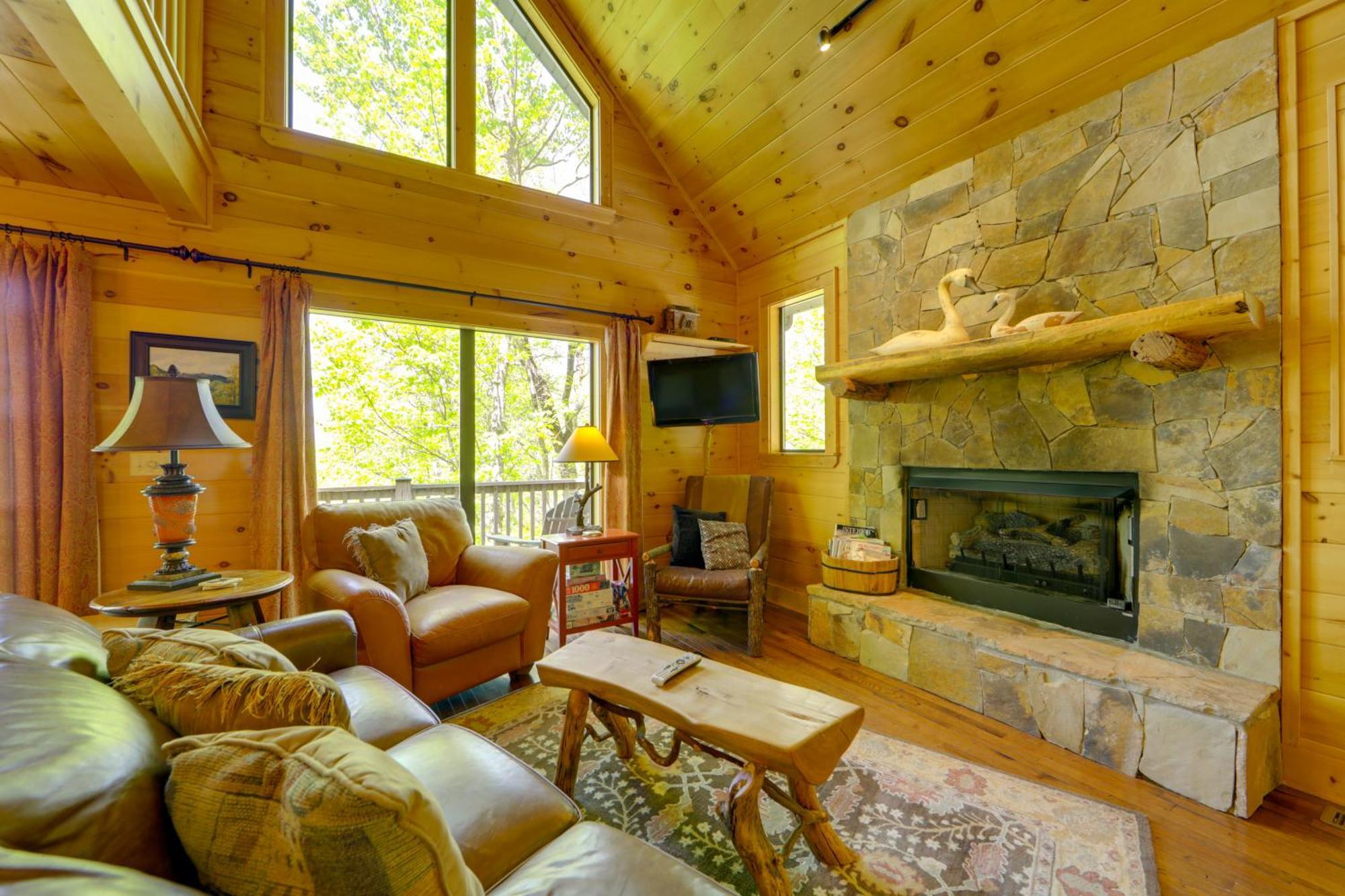 Bryson City Cabin With Hot Tub And Mountain Views! Esterno foto