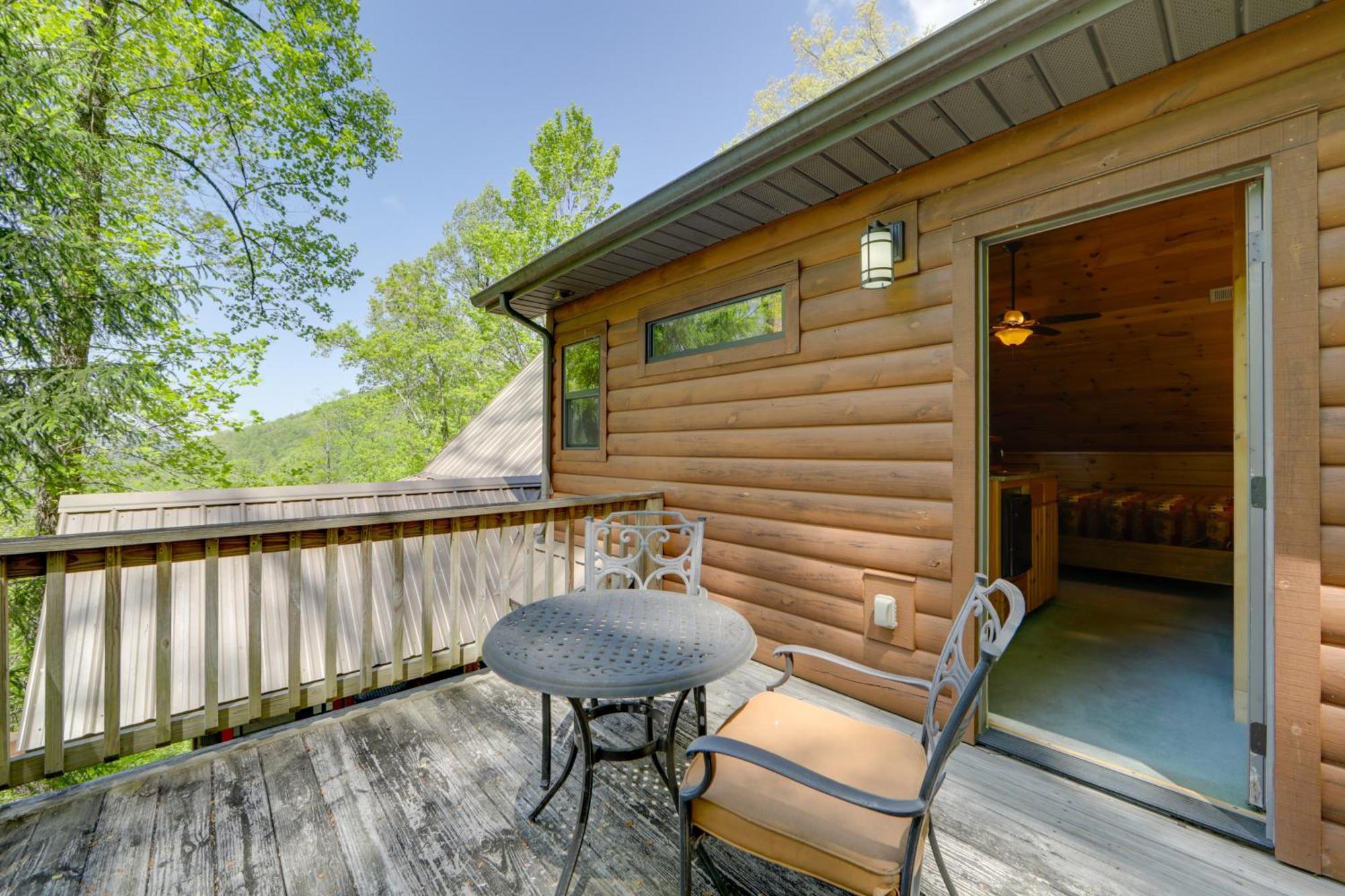 Bryson City Cabin With Hot Tub And Mountain Views! Esterno foto