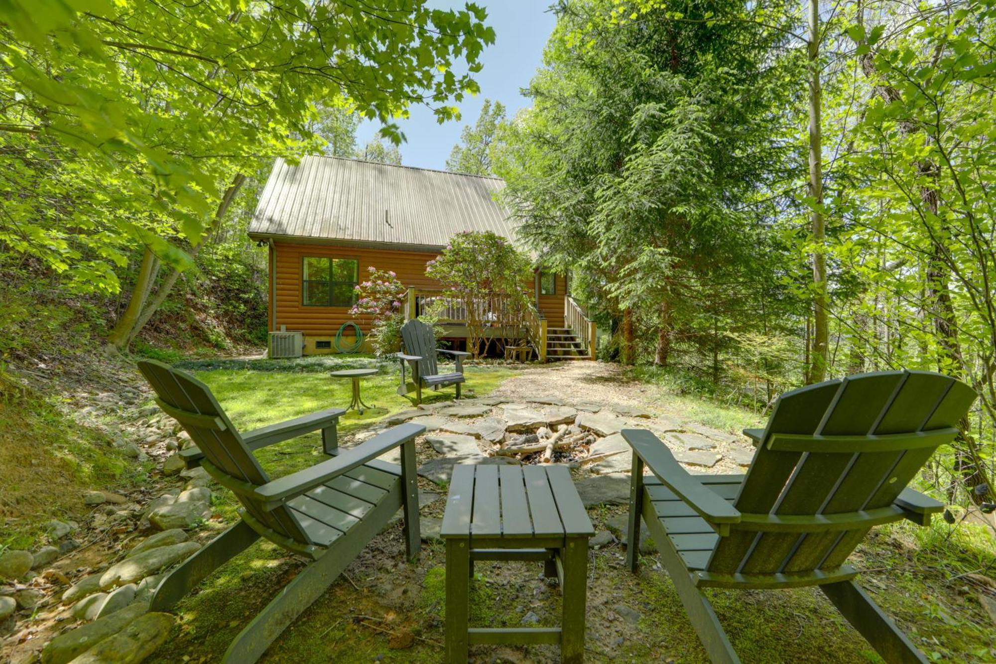 Bryson City Cabin With Hot Tub And Mountain Views! Esterno foto
